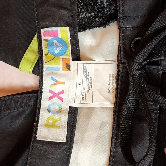 Roxy Boardshorts, Rainbow Colored, Size 5 - Picture 5 of 5